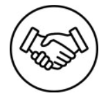 Pictogramme gagnant-gagnant
